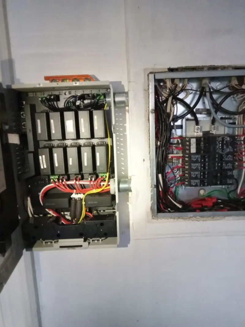 Electrical panel upgrade completed for Carbon Monoxide Detector Installation in Garden City